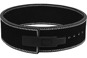 DEFY CHALLENGE YOUR FEAR DEFY Weightlifting Lever Belt – 4” Wide Powerlifting Strongman Gym Belt for Men & Women – 10MM Lever Belt for Lower Back Support, Workout, Deadlift & IPF Bodybuilding