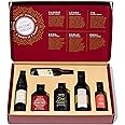 Thoughtfully Gifts, Balsamic Vinegar Gift Set, Flavors Include Fig, Chili, Garlic and More, Pack of 6