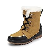 DREAM PAIRS Ankle Winter Boots for Women Snow Boots