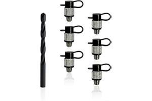 ZOOYL Gas Can Vent: 10-Second Easy Install, Fast Fuel Flow, 6-Pack, Durable Stainless Steel, Universal Fit, Bonus Silicone Cap Attachment