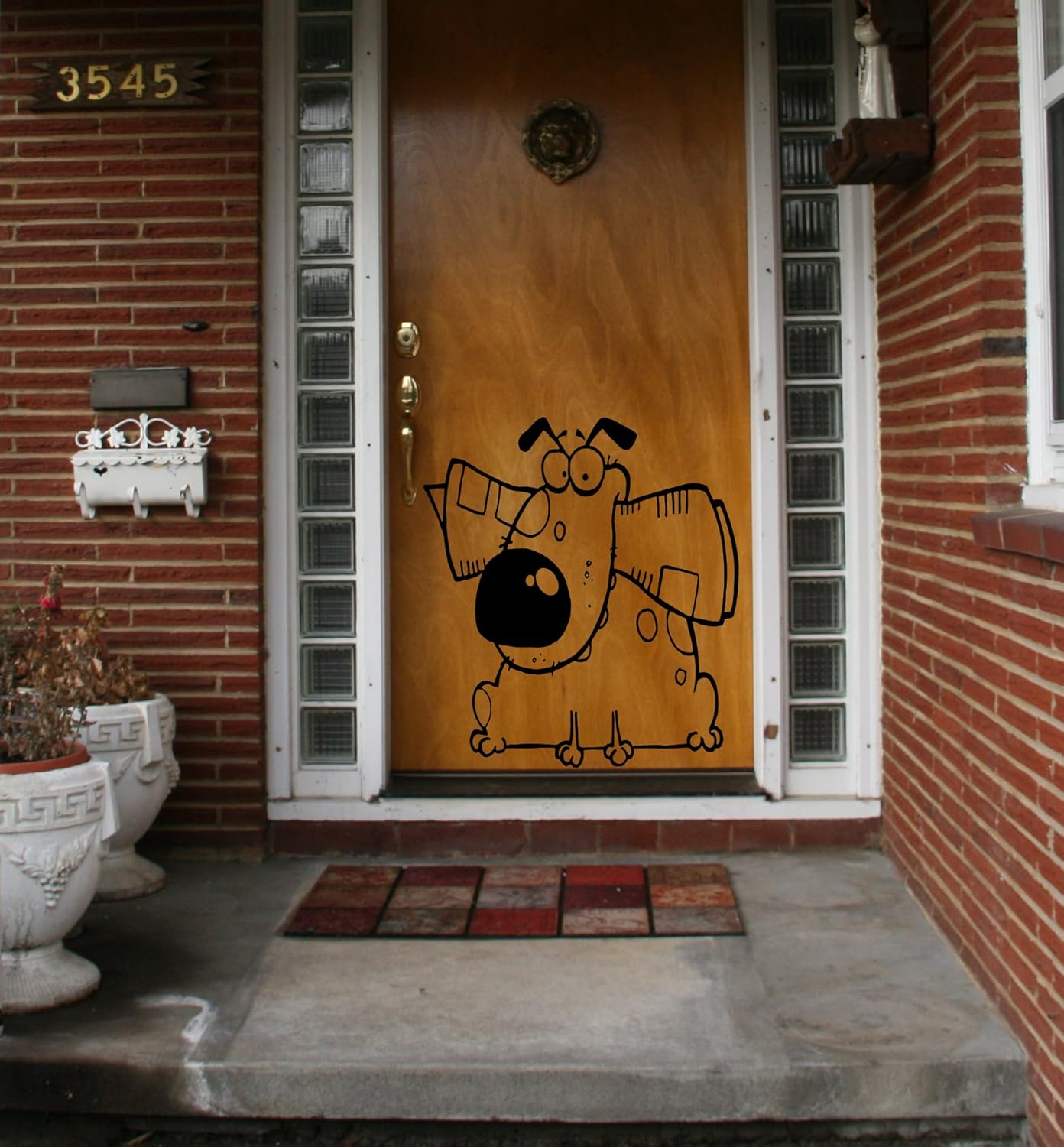 人気商品は ウォールステッカー 犬新聞deliverymanペット子供部屋子供スタイリッシュな壁アートステッカーデカールg40 B018i8sl5q 新作からsaleアイテム等お得な商品満載 Wao Org My