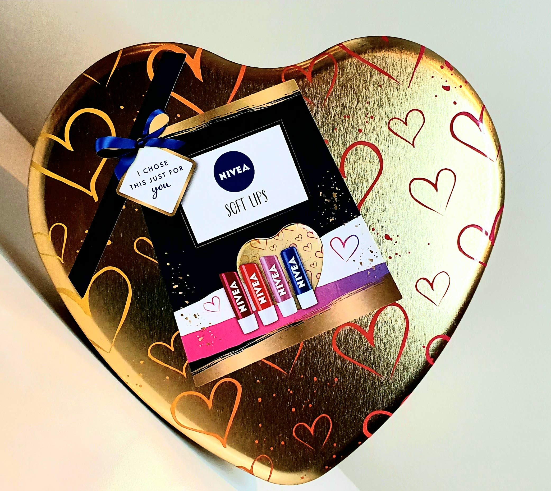 Nivea Soft Lips Gift Pack, 4.8 g, 5 Count