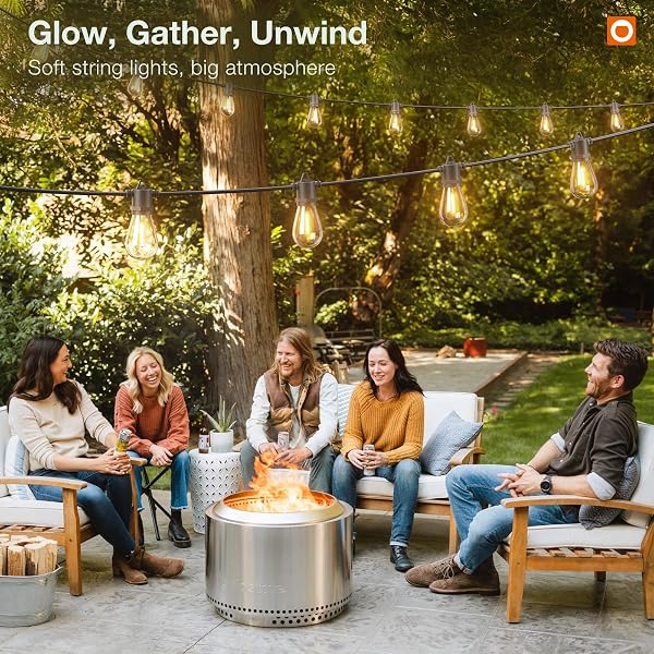 ADDLON 100FT LED OUTDOOR STRING LIGHTS, REMOTE DIMMABLE PATIO LIGHTS WITH TIMER & 3 LIGHTING MODES, 32 SHATTERPROOF EDISON BULBS, WATERPROOF CONNECTABLE STRING LIGHTS FOR OUTSIDE BACKYARD PORCH PARTY