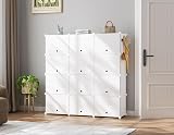 HOMIDEC 3x7 Tier Shoe Storage Cabinet 42 Pair Dustproof Organizer view 2
