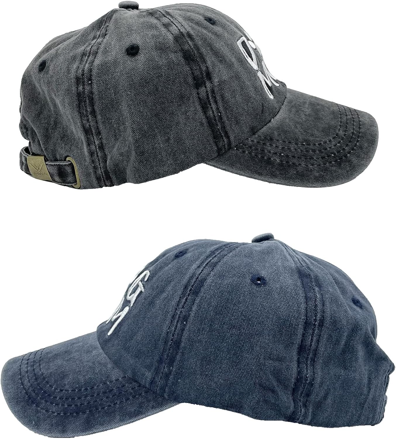Waldeal 2 Pack Embroidered Dog Mom Hat for Women Adjustable Pets Lover Baseball Cap Black Navy at  Women’s Clothing store