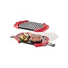 Lekue-Microwave-Grill-Red-microondas-Acero-rojo-y-negro-Standard-252-x-148-cm