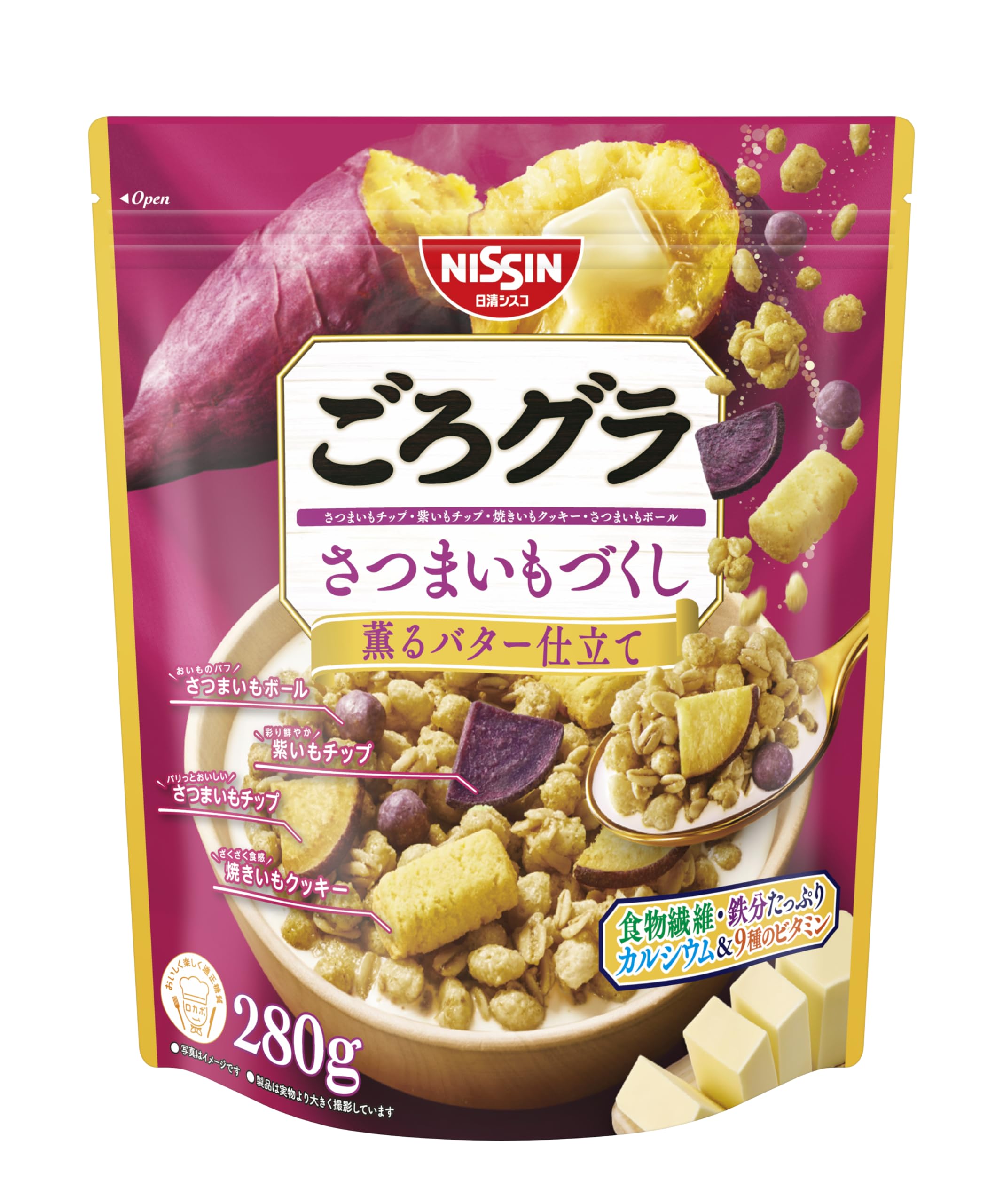 日清シスコ ごろグラ さつまいもづくし 280g×6袋の商品画像