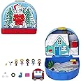 Polly Pocket x Peanuts Collector Compact, Micro Dolls and Playset, 7 Themed Accessories, 4 Iconic Locations, Snoopy & Woodsto