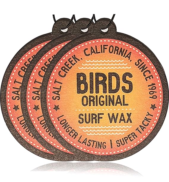 Birds Original Californian Surf Wax Coconut Fragrance Car