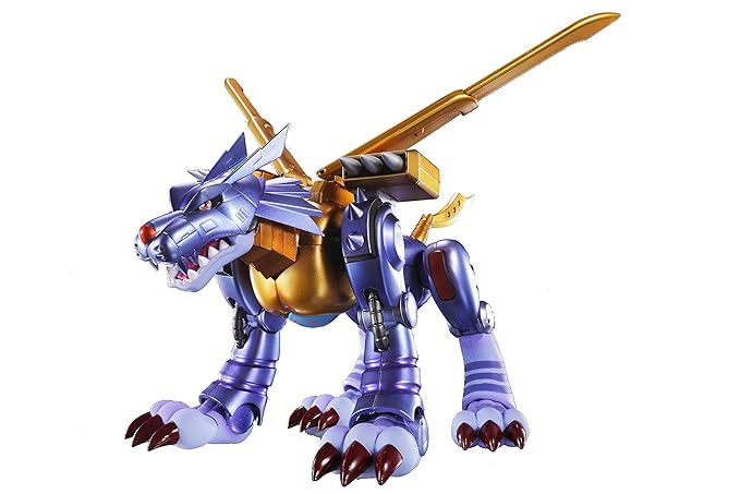 Amazon.com: Bandai Tamashii Nations S.H. Figuarts Metal Garurumon ... - 813Wo7j7RsL. SX679 