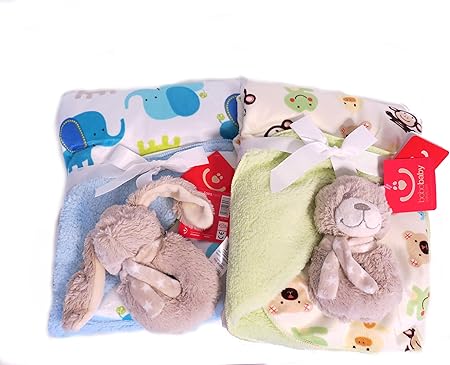 large plush baby blanket