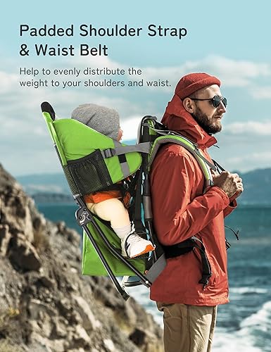 besrey Baby Backpack Carrier for Hiking Toddler Backpack Carrier
