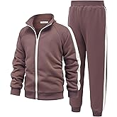 Arshiner Boy's Active Tracksuits Sets Full Zip Sports Jogging Suits Athletic Running 2 Piece Sweatsuits for 5-13 Years