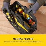 STANLEY Tool Bag 12 in Heavy-Duty 600 Denier Fibric Padded Handles 8 Pockets view 4