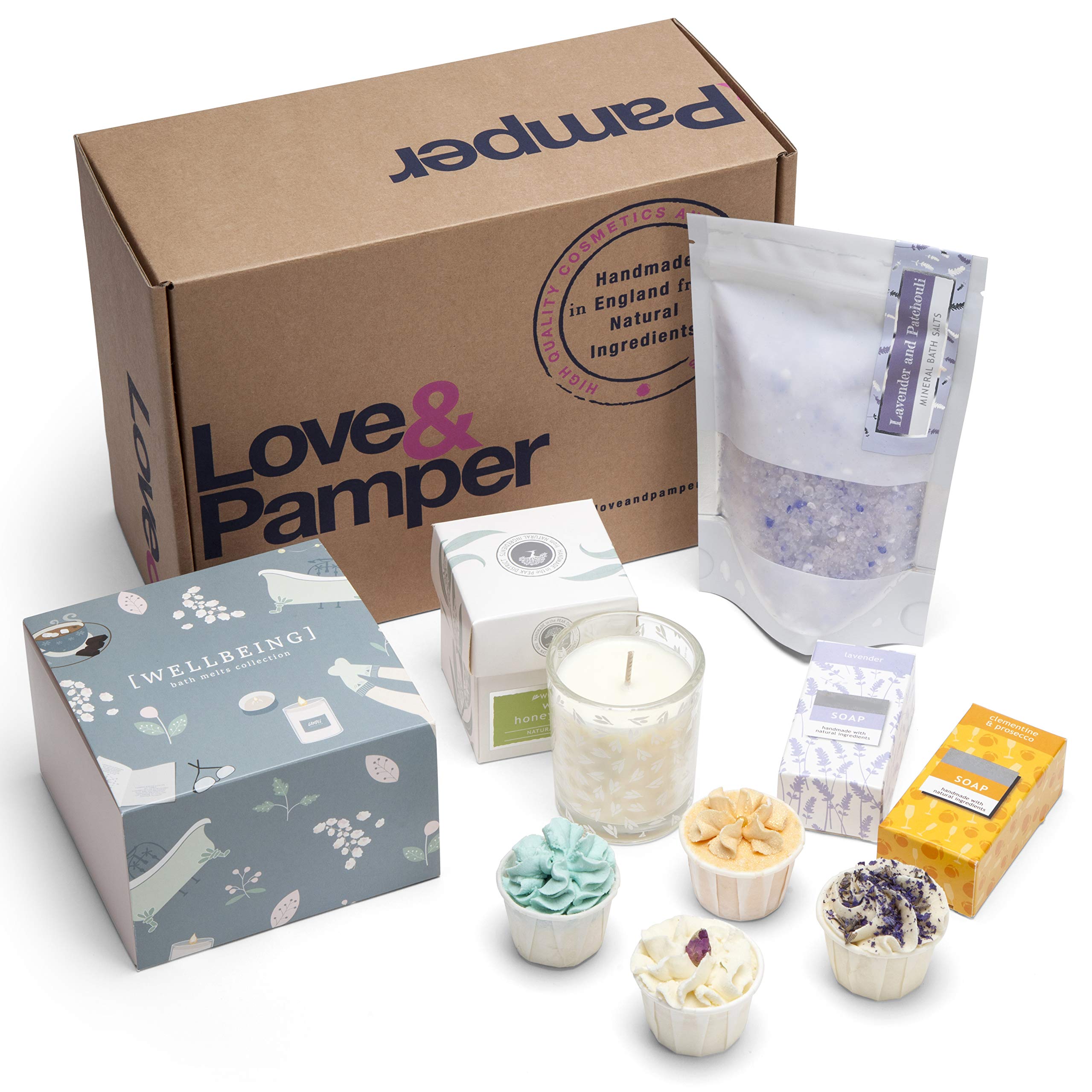 Relaxation Pampering Wellbeing Gift Set 4 Relaxation Bath Melts, Dead