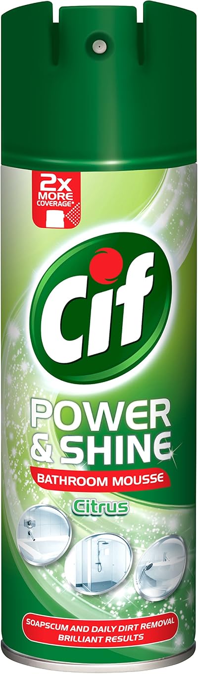 Cif Mousse Citrus Burst 300ml - Unilever Bathroom Cleaner