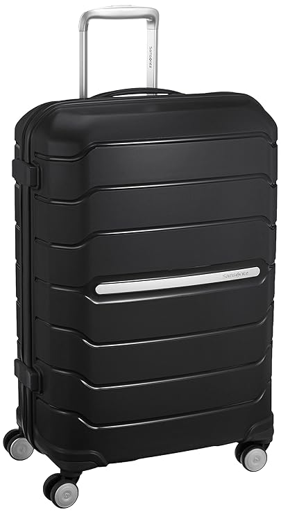 Samsonite Octolite Polypropylene 68 cms Black Hard sided Suitcase (I72 (0) 09 002)