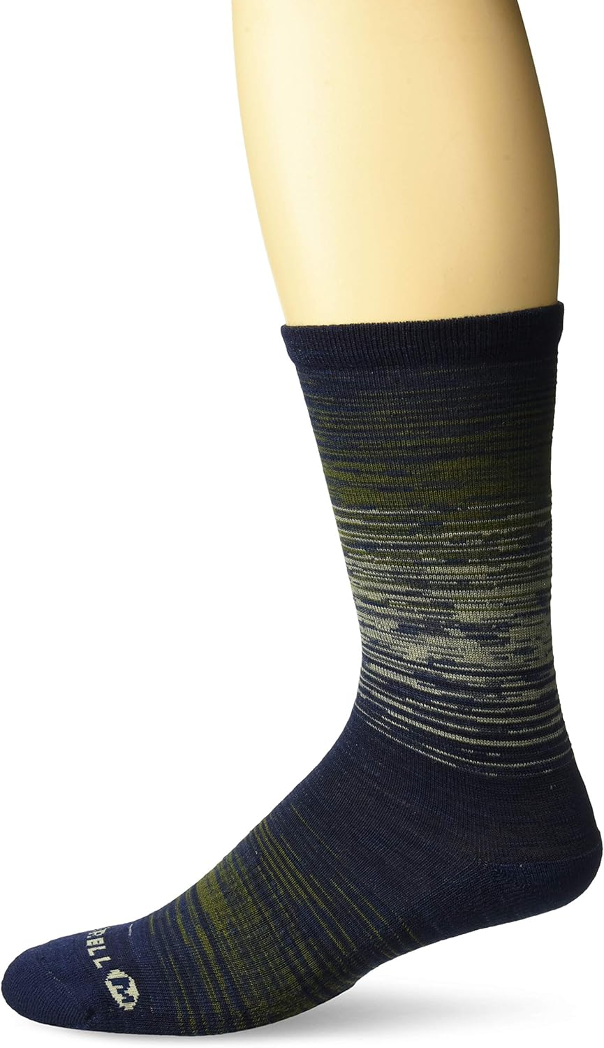 Merrell Men's 1 Pack Performance Casual Lifestyle Marl Crew