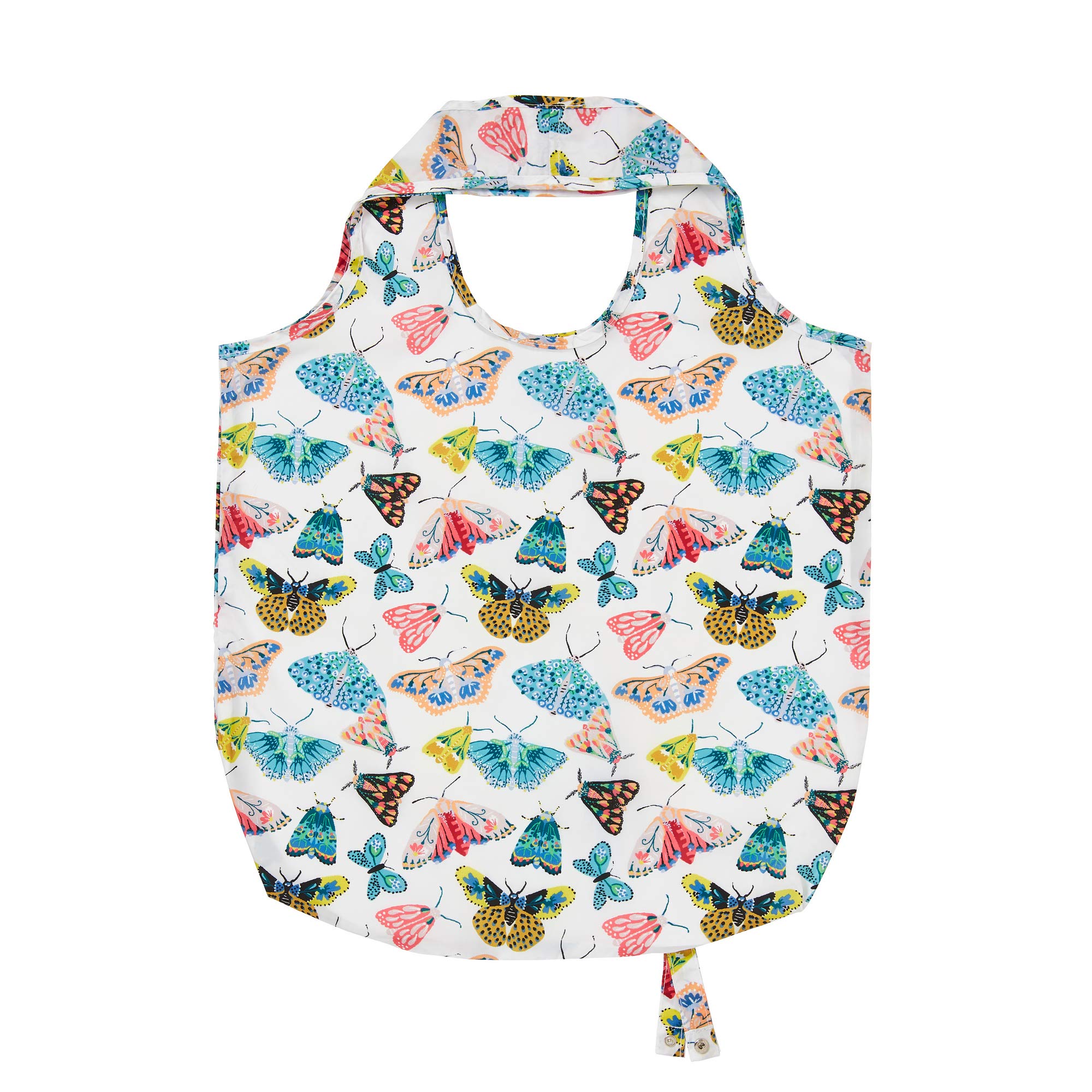 Ulster Weavers - Butterfly Foldable Shopping Bag (42 x 46cm) - Butterfly Shopping Bag - Eco-Friendly - Floral Tote Bag with Butterflies for Shopping - Reuseable Shopping Bag with Butterflies