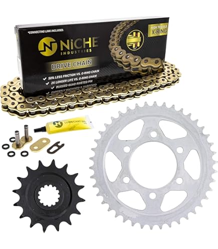 Amazon.com: NICHE Drive Sprocket Chain Combo for Kawasaki