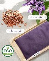 Hihealer Eye Pillow Lavender Aromatherapy 4 Pack Velvet Eye Mask Purple view 3