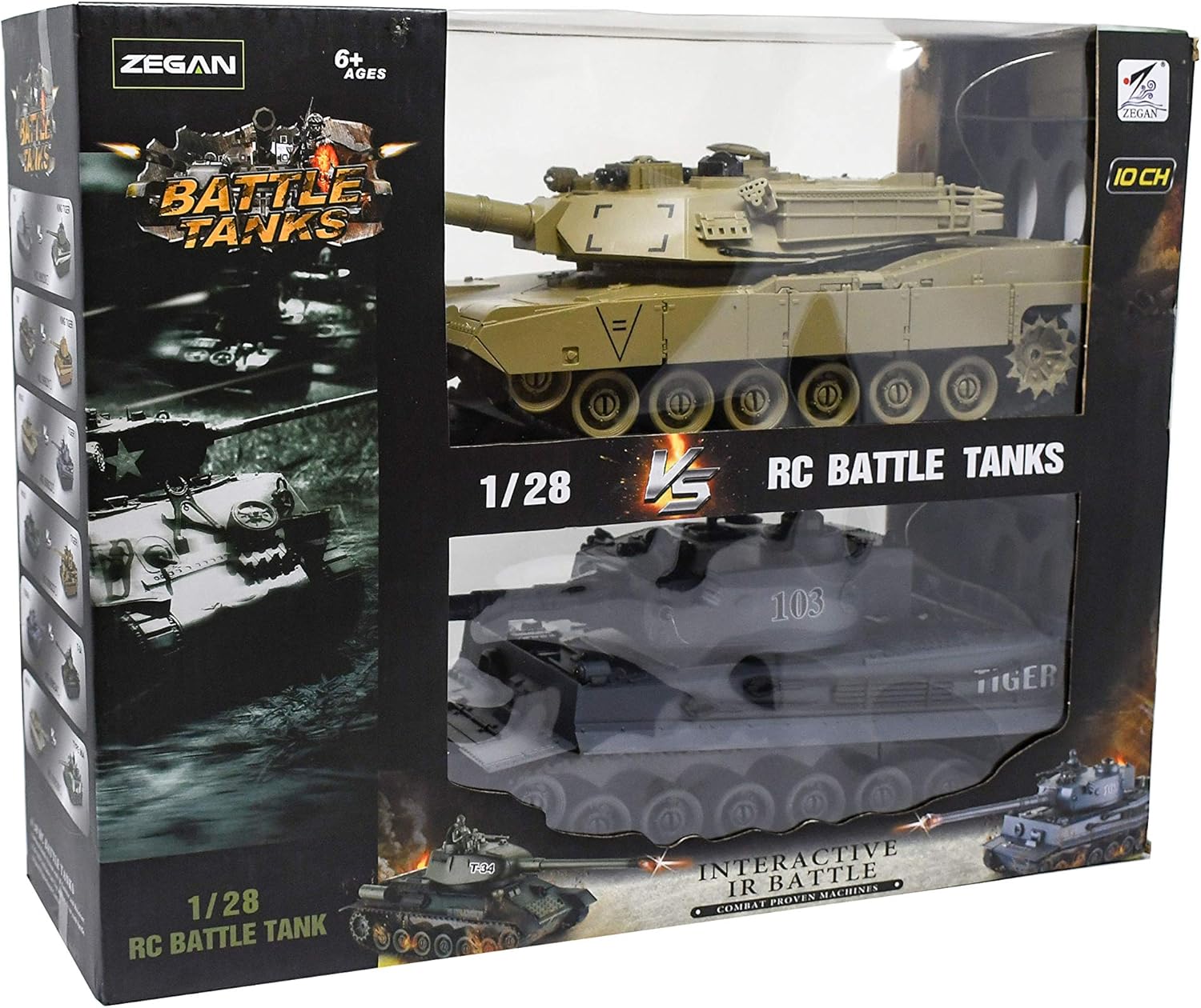 interactive ir battle tank