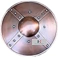 NauticalMart Battle Ready Medieval Buckler Shield Armor Combat Iron Archer Shields Copper