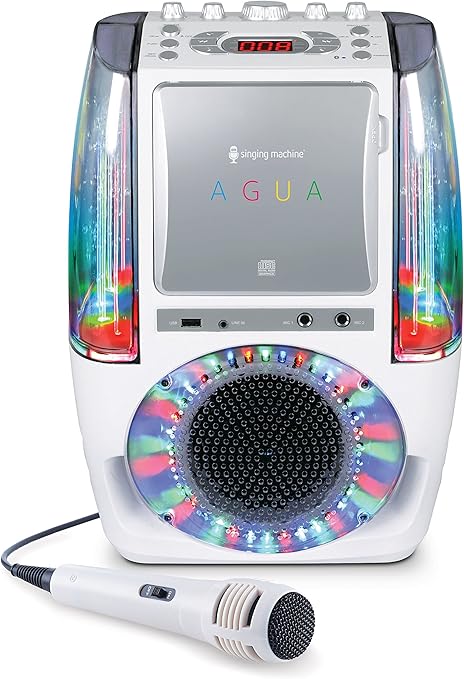 Amazon.com: Singing Machine SML605W Agua Dancing Water Fountain Karaoke