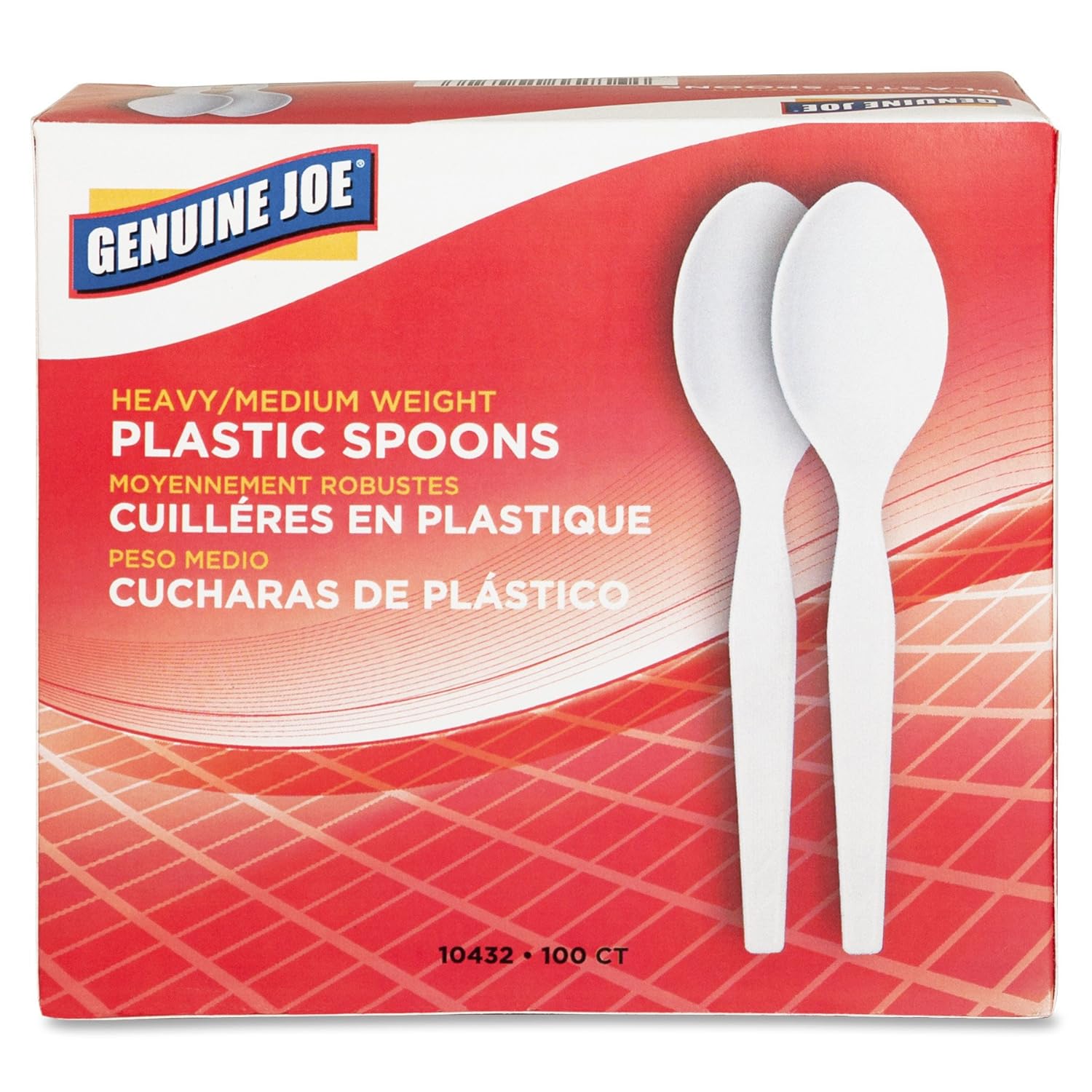 Genuine Joe Heavyweight Disposable Spoons: Industrial & Scientific