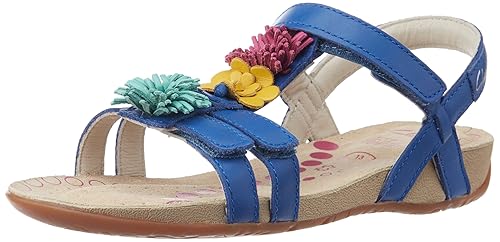 clarks flip flops kids blue