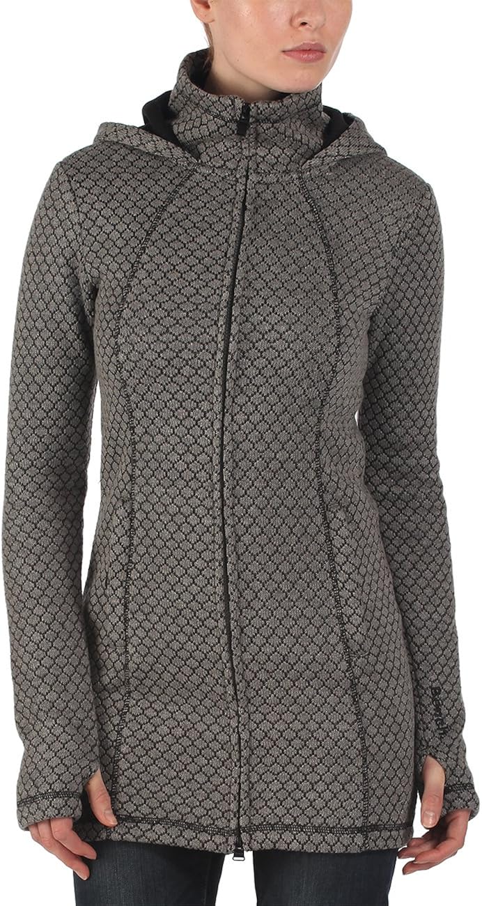 Bench Damen Jacke Strickjacke JACQUOATER grau (Stormcloud Marl) XSmall