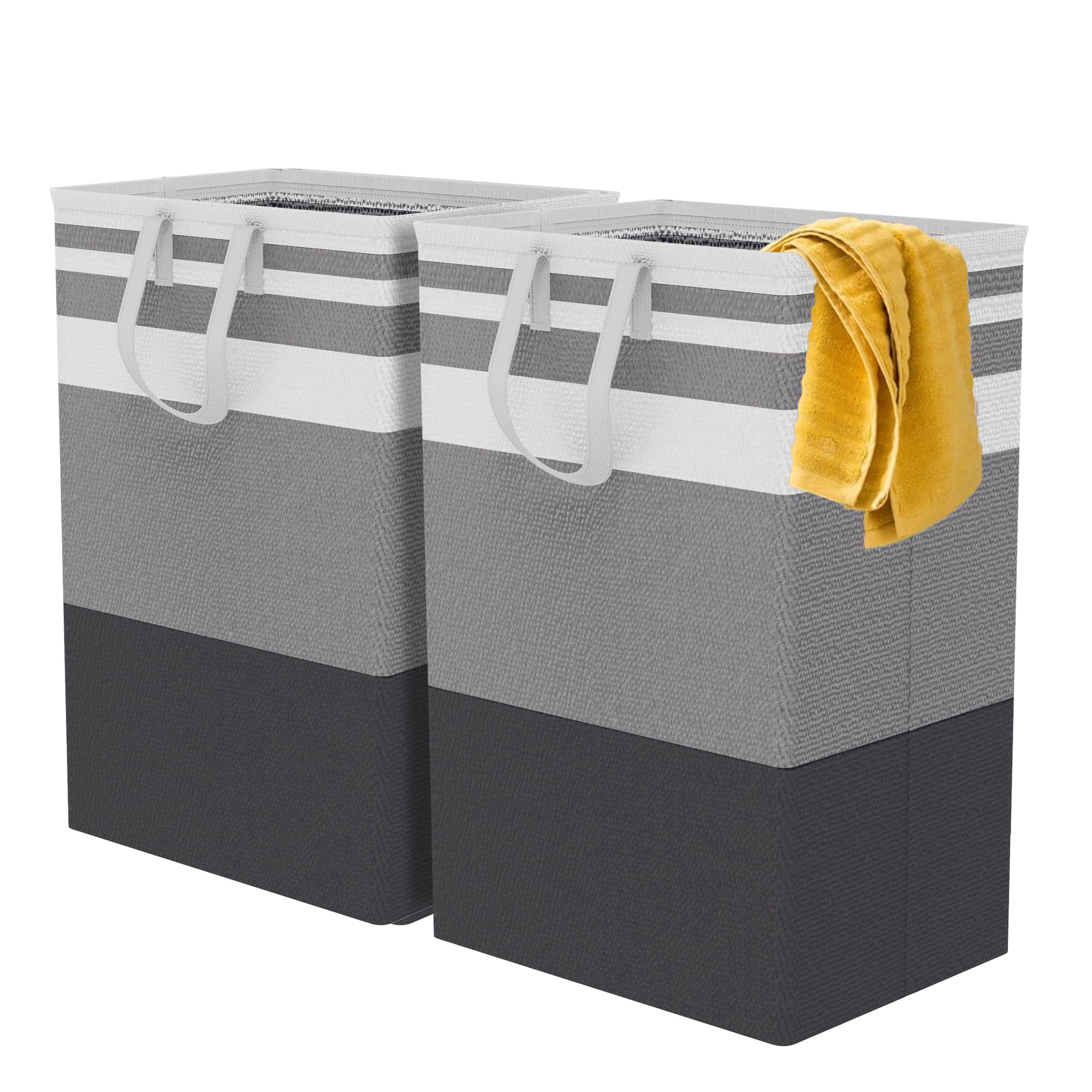 75L Large Laundry Hamper with Handles, Dirty