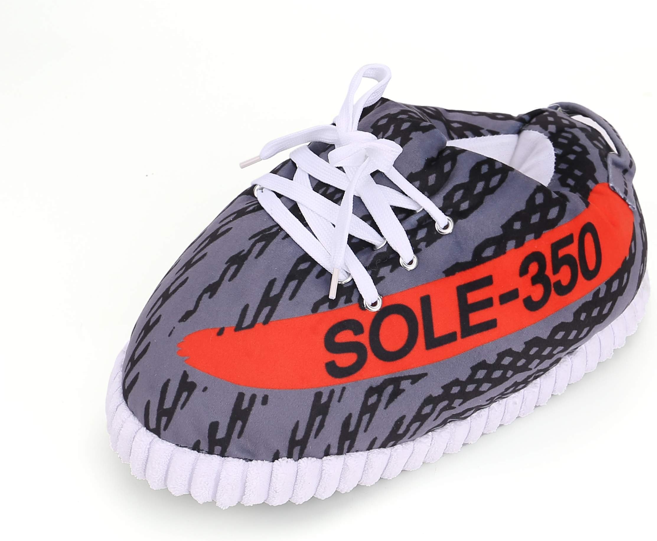 SoleSlip Sneaker Slippers | Men and Women | Comfy and Cozy | Perfect for Lounging | Pure Polyester | One Size Fits All | Trendy Design |Yeezy Slippers 2020 …