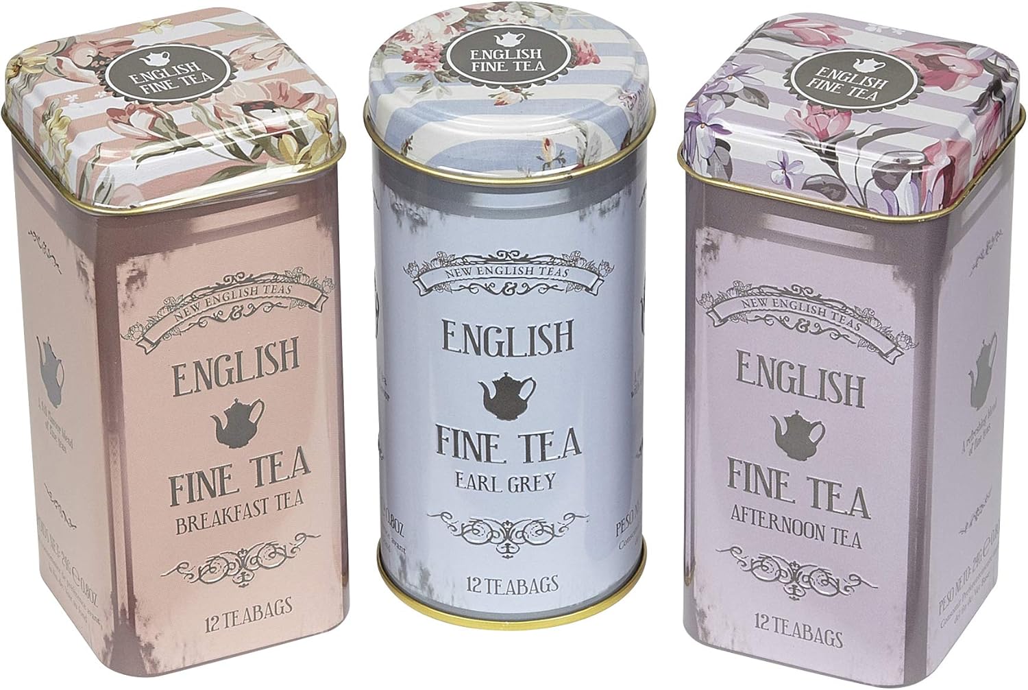 New English Teas Fine Triple Teabag Set Amazon.co.uk Grocery