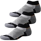 WANDER Merino Wool Breathable Running Socks 3 Pairs Athletic Ankle Sock Cushioned Support Thermal Low Cut Hiking Socks