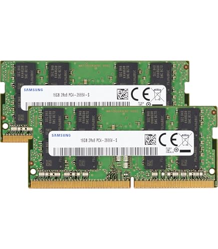Samsung DDR4-3200MHz 32GB メモリ2枚セット合計64GB Samsung DDR4-3200MHz 32GB メモリ2枚セット合計64GB Amazon.co