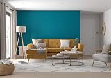 Dulux Simply Refresh Teal Tension Matt Emulsion Paint 1.25L One Coat view 5
