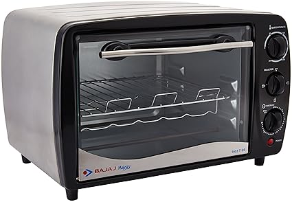 (Certified REFURBISHED) Bajaj Majesty 1603 TSS Oven Toaster Grill, Silver