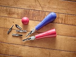 Speedball Linoleum Cutter Kit, 2-Handle Tool