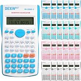 24 Pack Scientific Calculators with 2 Line Display Multi Function Engineering Calculator Ideal for Students Engineers Teachers Construction Finance Office Use School Business(Color)