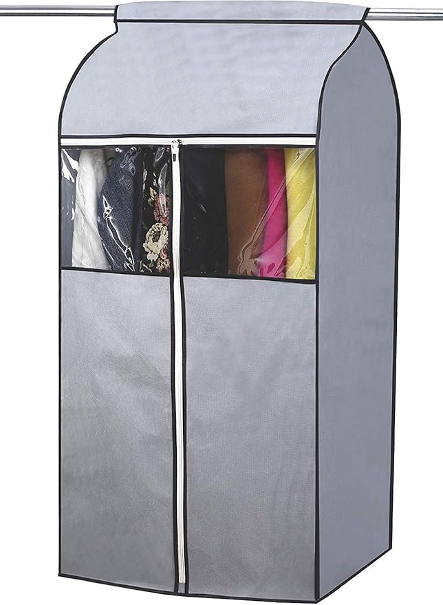 YOROO Housses de Vêtements Avec Couvercle en PVC Transparent Pour Porte