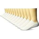 Fruit of the Loom Men's Dual Defense No Show Socks (12 Pack)