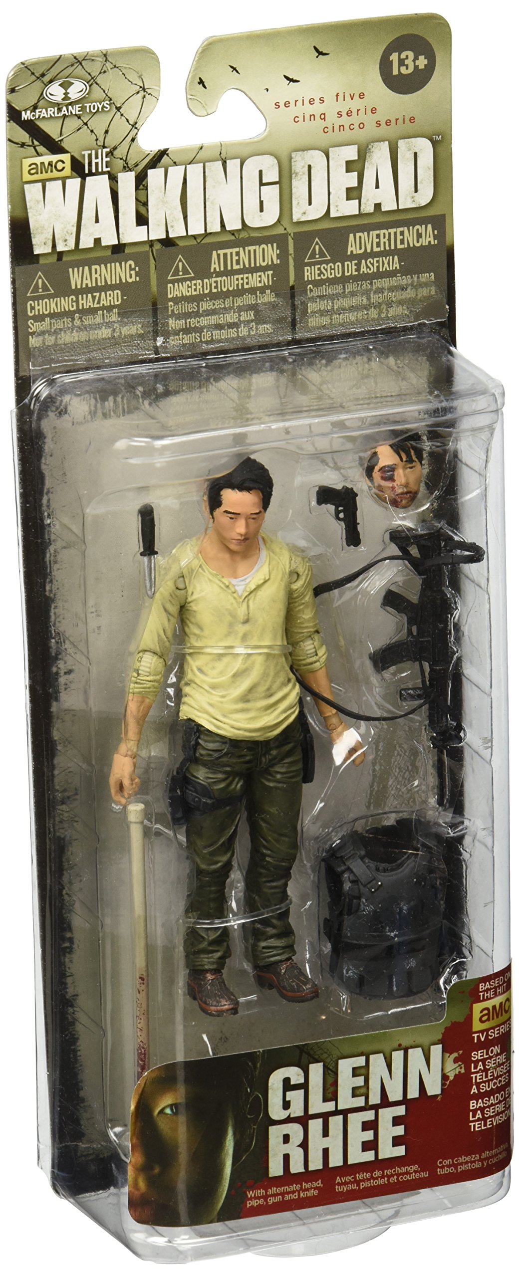 McFarlane Toys Walking Dead TV 5 Glenn Rhee Action Figure