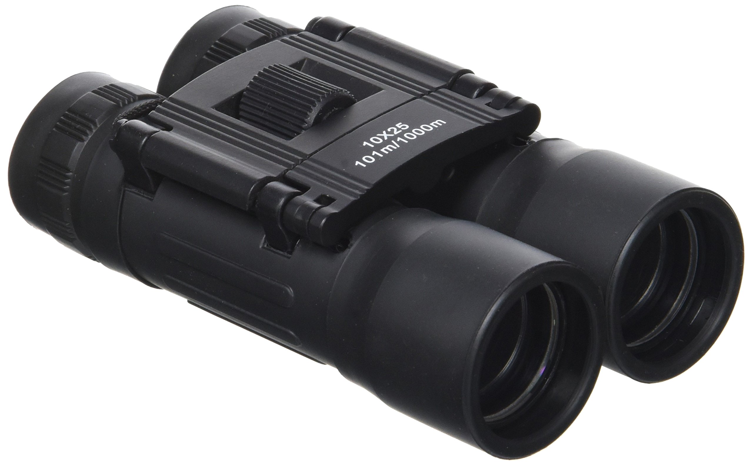 Binocular 10x25 Outdoor Cadet Camping Hiking Travel Foldable with Carry Pouch Black