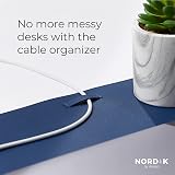 Nordik By Design Nordik Leather Desk Mat Midnight Blue 89x43 cm view 3