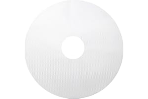 GUCUJI Pack of 5 Premium Non stick Round Silicone Dehydrator Sheets For Fruit Dryer Mesh