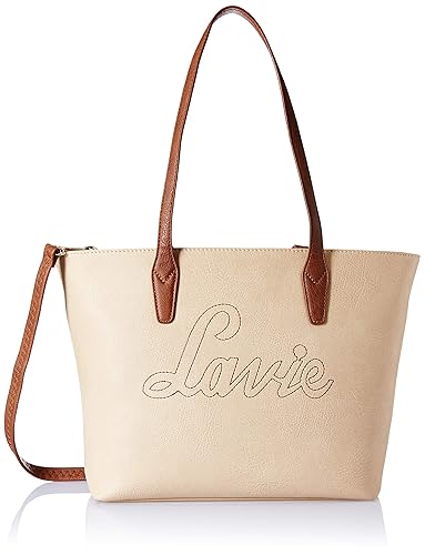 Lavie Bandung Womens Tote Bag (Beige)