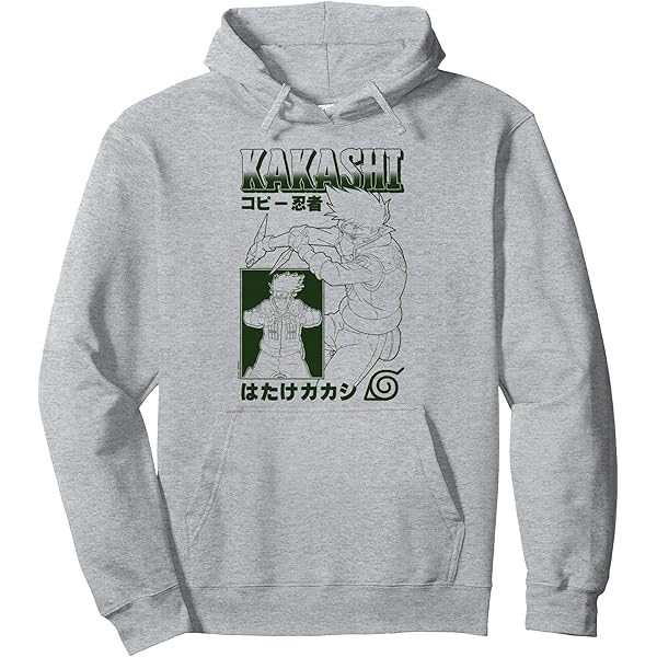 Amazon.com: Bioworld Naruto Kakashi Action Pose Long Sleeve Youth