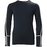 Helly-Hansen Jr Lifa Merino Midweight Set - Kids Base Layer Thermal Underwear, Moisture-Wicking Merino Wool, Winter Ski