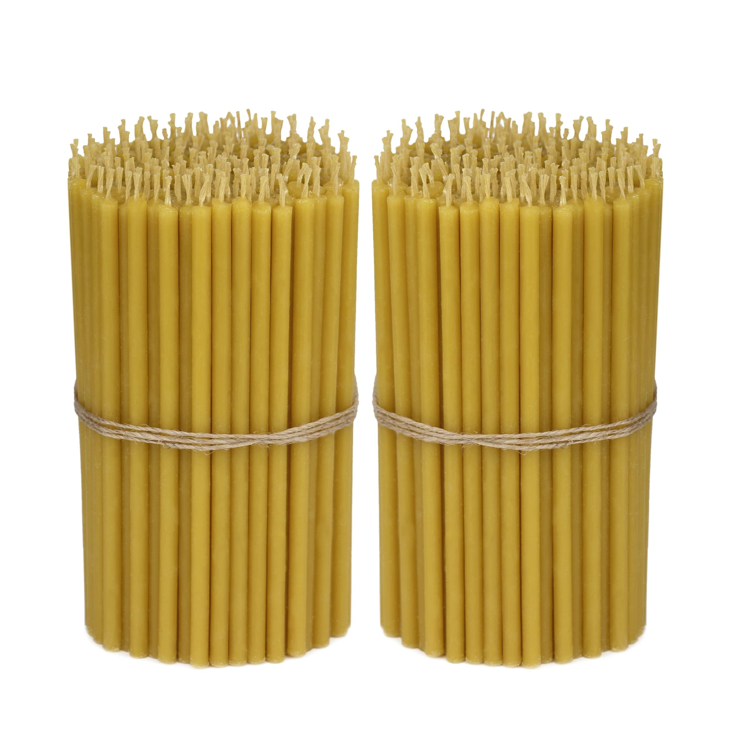 NKlaus 36261 Beeswax Church Quality Altar Candles Fine Candles Ritual Candles (Approx. 400 Pieces) — image 1